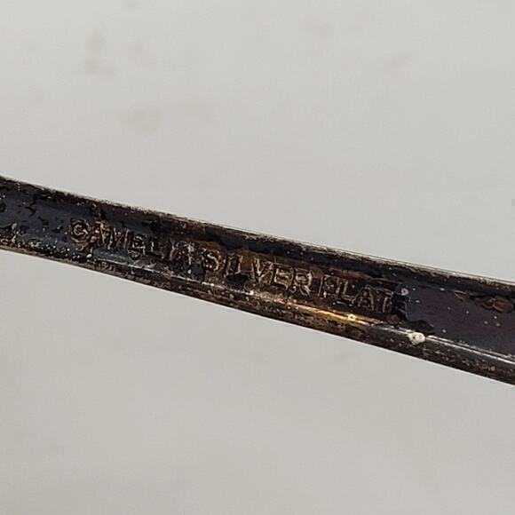 Lot of‎ Antique Silver Plate Four Spoons and Cocktail Fork - Picture 5 of 9